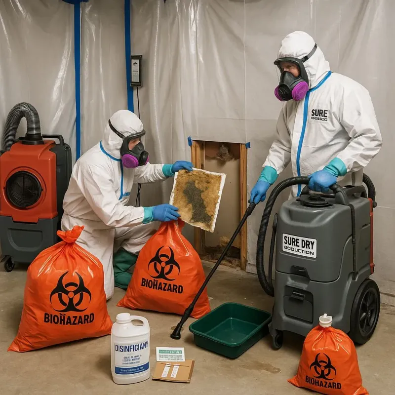 Contaminated Water Handling Protocols process in Dumbarton, VA